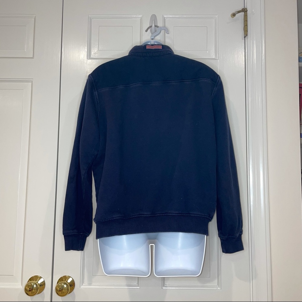 Vineyard Vines The Shep Shirt navy quarter zip XS - Picture 3 of 9